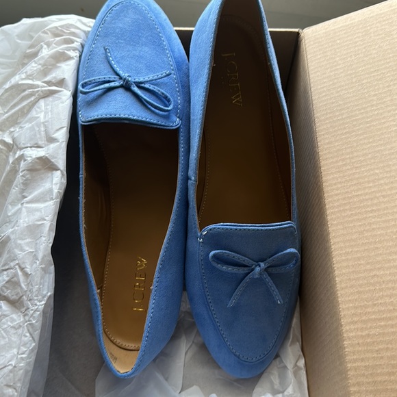 J CREW FACTORY WOMENS BOW LOAFERS SIZE 8.5 - Picture 4 of 4